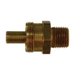 Adapter Body 1/2 X 1/2 HOSE ID X MIP ADP BODY ONLY Brass