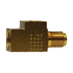 AMC® Towed Trailer Brake Tee 127BT09 3/16 (7/16-24) X Brass