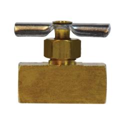 AMC® Needle Valve 3304P 1/4 NEEDLE VALVE W-STAMPED HANDLE