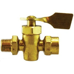 Solid Bottom Fuel Valve 1/4 M X M SOLID BOTTOM FUEL VALV