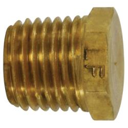 AMC® Cored Hex Head Plug LF 7121 1/2 HEX HEAD PLUG