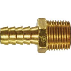 AMC® Rigid Adapter LF 7129 1/4 X 1/8 HOSE BARB Brass