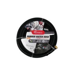 BUCHANAN RUBBER Water Hose 5/8" x 50' x150psi Black Water hose w/ f