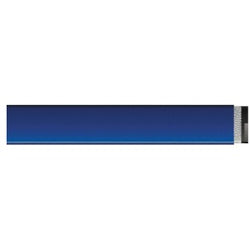 BUCHANAN RUBBER Water Discharge Lay Flat Hose 1  BLUE LAYFLAT 300' ROLL