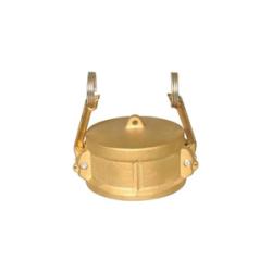 BUCHANAN RUBBER Cam and Groove Dust Cap 3/4  DUST CAP BRASS