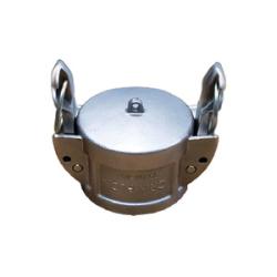 BUCHANAN RUBBER Cam and Groove Self-Locking Dust Cap 2  DUST CAP STAINLESS 316 SELF LOCKING