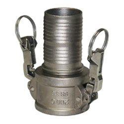 BUCHANAN RUBBER Cam and Groove Crimplok Quick Locking Coupler 2PART C S.S 316 CRIMPLOK QUICKLOCKING Q5
