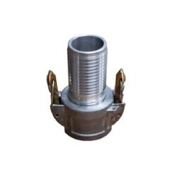 BUCHANAN RUBBER Type C Cam and Groove Self-Locking Crimplok Coupler 2 PART C ALUMINUM CRIMPLOK SELF LOCKING