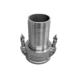 BUCHANAN RUBBER Cam and Groove Self-Locking Crimplok Coupler 2 PART C S.S 316 CRIMPLOK SELF LOCKING