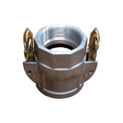 BUCHANAN RUBBER Type D Cam and Groove Self-Locking Crimplok Coupler 3 PART D ALUMINUM SELF LOCKING