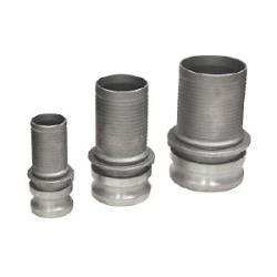 BUCHANAN RUBBER Type E Cam and Groove Crimplok Adapter 2-1-2  PART E ALUM CRIMPLOK