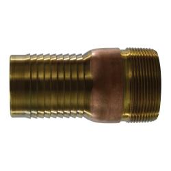 BUCHANAN RUBBER Combination King Nipple 1COMB NIPPLE BRASS