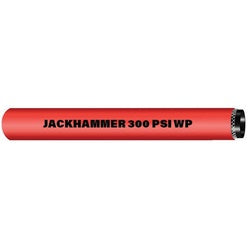 BUCHANAN RUBBER General Purpose Jackhammer Air Hose 3/4 JACKHAMMER 300 PSI RED 50' ROLL**