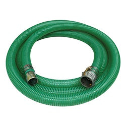 BUCHANAN RUBBER Saturn Water Suction Hose Assembly 4"X20' SATURN GREEN HELIX PVC SUCT+PART