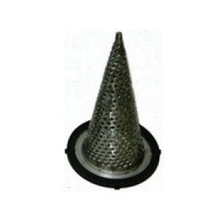 BUCHANAN RUBBER Round Cone Hole Strainer 3  STRAINER CONE ROUND HOLE SS304