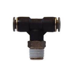 CHAMPION BRASS Swivel Branch Tee 1/2 X 1/4 PLASTIC PP SWVL BRANCH TEE