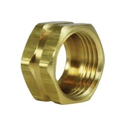 CHAMPION BRASS Hex Nut 3/4 GARDEN HOSE NUT (HEX)