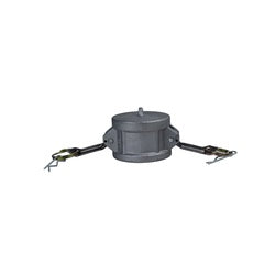 Economy Series Cam and Groove Dust Cap 1/2  DUST CAP ALUM MID-LP