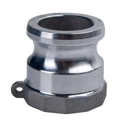 Economy Series Type A Cam and Groove Adapter 6  PART A ALUM MID-LP