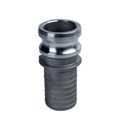 Economy Series Type E Cam and Groove Adapter 5  PART E ALUM MID-LP