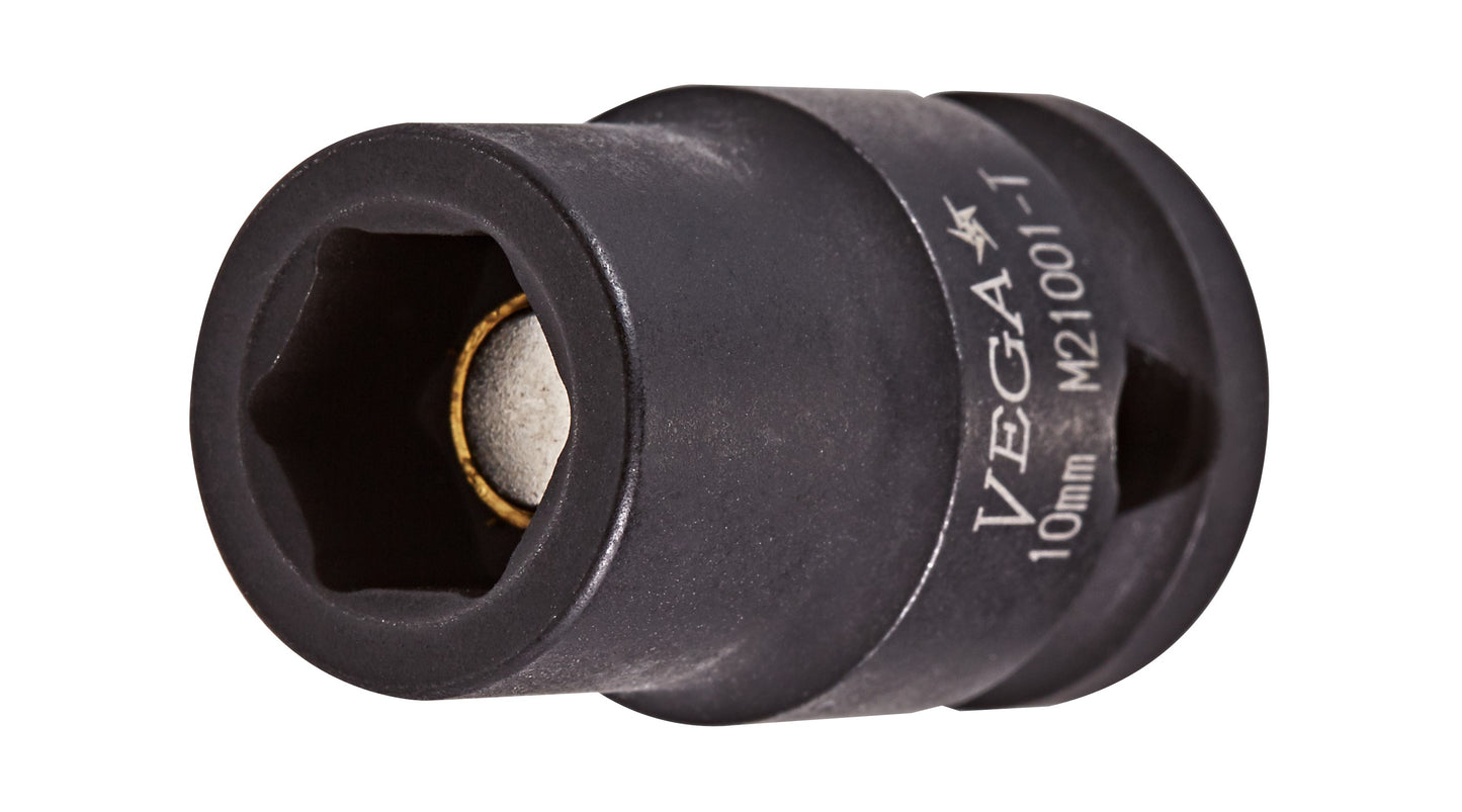 3/8 Square Drive 13mm Magnetic Impact Socket Standard Length Thin Wall