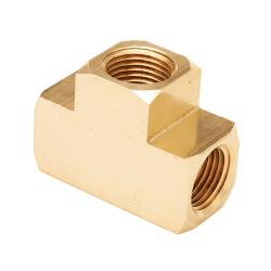 MID-AMERICA FITTINGS Bar Stock Union Tee 3/8 FPT BARSTOCK TEE SAE