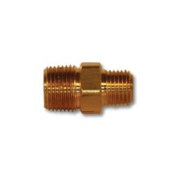 MID-AMERICA FITTINGS Reducing Hex Nipple 1/4MPT X 1/8MPT LF HEX NIPPLE