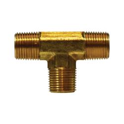 Pipe Tee 1/2 ALL MALE TEE Brass