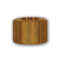 MID-AMERICA FITTINGS Hex Nut 1/4 OD LF SAE COMPRESSION NUT