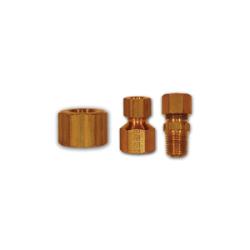 MID-AMERICA FITTINGS Hex Nut 7/16 OD COMPRESSION NUT SAE