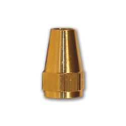 MID-AMERICA FITTINGS Hex Long Rod Nut 5/16 LONG FLARE NUT