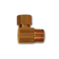 MID-AMERICA FITTINGS 90 deg Elbow 1/4 OD X 1/8 MPT 90 ELBOW