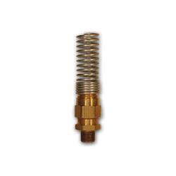 MID-AMERICA FITTINGS Adapter 3/8HE X 1/4MPT HOSE END MALE Brass