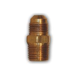 MID-AMERICA FITTINGS Half Union Adapter 5/8ODX3/8MPT LF FLARE HF UNION