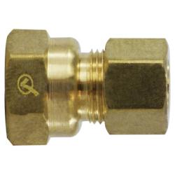 MID-AMERICA FITTINGS Coupling 5/8ODX3/8FPT LF COMP FE COUPL