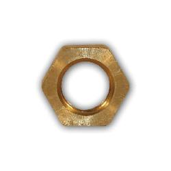 MID-AMERICA FITTINGS Hex Locknut 1/2 BARSTOCK LOCK NUT