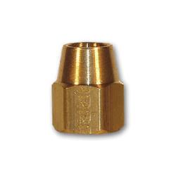 MID-AMERICA FITTINGS Long Hex Nut 1/4 OD LONG COMP NUT SAE