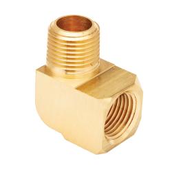 MID-AMERICA FITTINGS 45 deg Reducing Elbow 3/8 FPT X 1/8 FPT REDUCING
