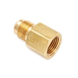 MID-AMERICA FITTINGS Adapter 1/2X1/2 FLARE FE SAE COUPLING Brass