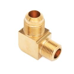 MID-AMERICA FITTINGS 90 deg Barstock Elbow 1/2FLX1/2MPT B/STK SAE ELBOW