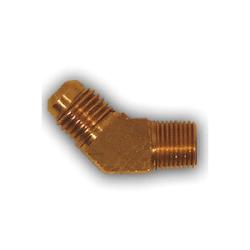 MID-AMERICA FITTINGS 45 deg Barstock Elbow 1/4ODX1/8MPT 45 B/STK ELBOW