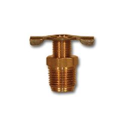 MID-AMERICA FITTINGS Drain Cock 1/4 EXTERNAL SEAT DRAIN COCK