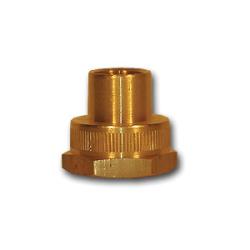 MID-AMERICA FITTINGS Rigid Adapter 3/4X1/8 GARDEN HOSE ADPT Brass