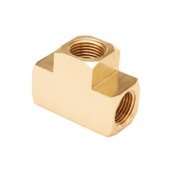 MID-AMERICA FITTINGS Barstock Tee 1/8 FPT LF B/STK PIPE TEE