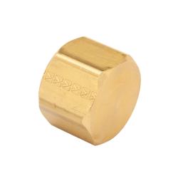 MID-AMERICA FITTINGS Barstock Cap 3/8 FPT LF B/STK PIPE CAP