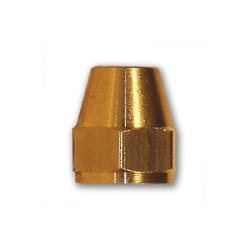 MID-AMERICA FITTINGS Short Reducing Nut 5/8ODX1/2OD L/F RED FLARE NUT
