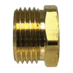 MID-AMERICA FITTINGS Rigid Adapter 3/4MHTX1/4FPT L/FREE GH ADAPT Brass