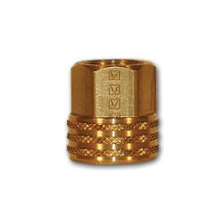MID-AMERICA FITTINGS Rigid Adapter 3/4FHTX1/2FPT L/FREE GH ADAPT Brass