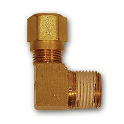 MID-AMERICA FITTINGS 90 deg Elbow 3/8 OD X 1/4 MPT NAB ELBOW 90