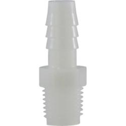 Straight Adapter 1 X 3/4 HB X MIP WHT NYLN ADAPT